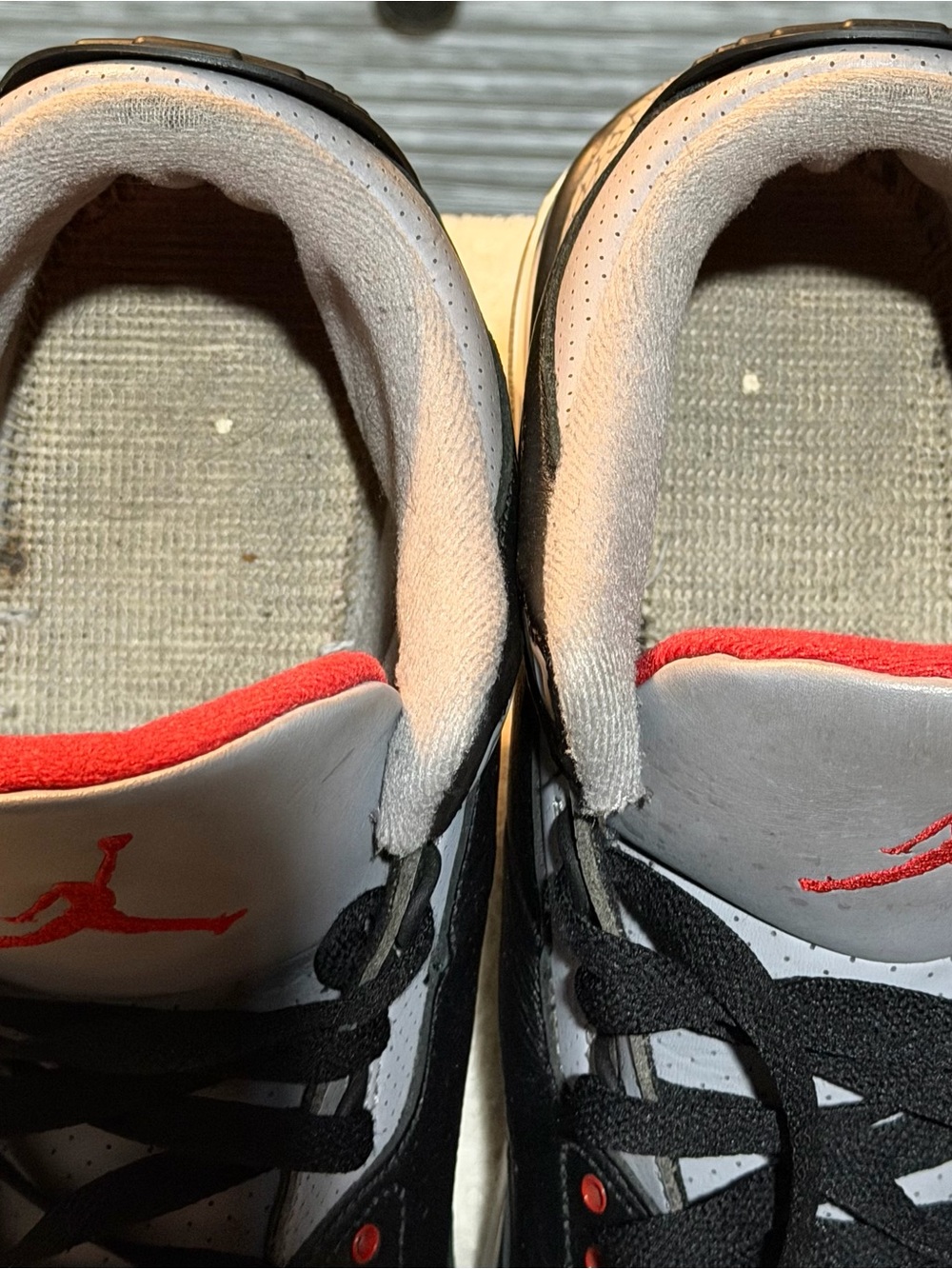 Air Jordan 3 Retro OG 2024 black Cement DN3707-010 - Picture 5 of 7